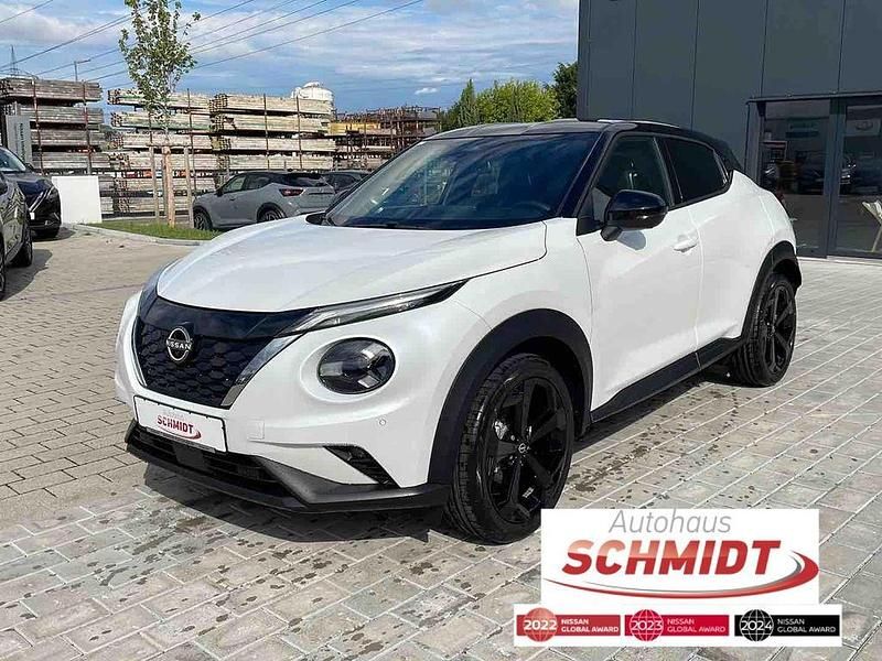 White pearl/dach black Neu 2025 Nissan Juke Tekna SUV | 30.890 € (Etwas zu teuer) - Bild 1/4