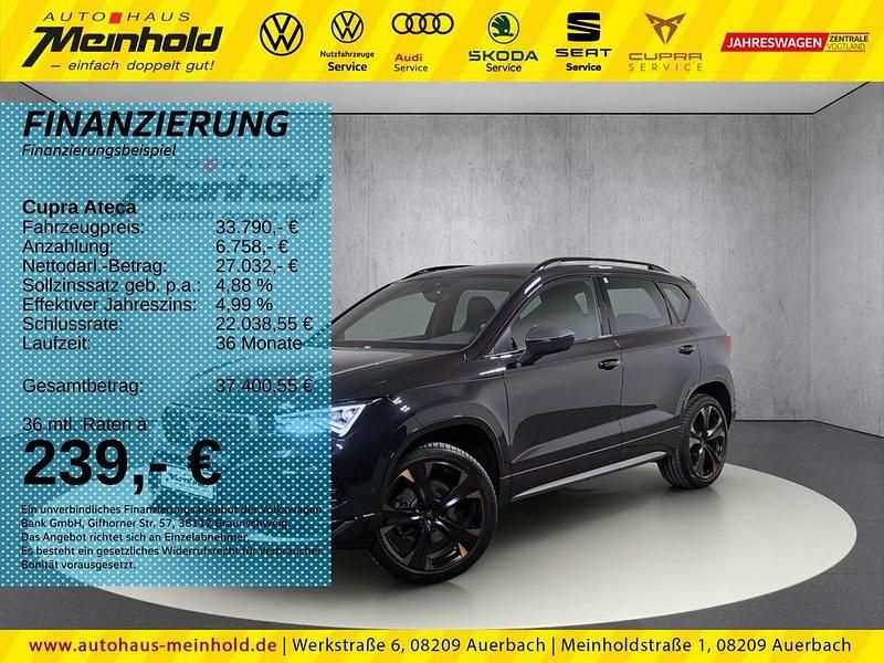 Gebraucht Cupra Ateca 190 PS (139 kW) 2024 Schwarz SUV