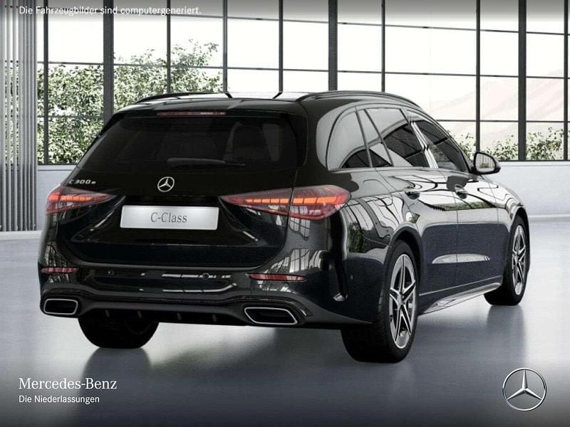 Gebraucht Mercedes C300e AMG 204 PS (150 kW) 2025 Obsidianschwarz Kombi