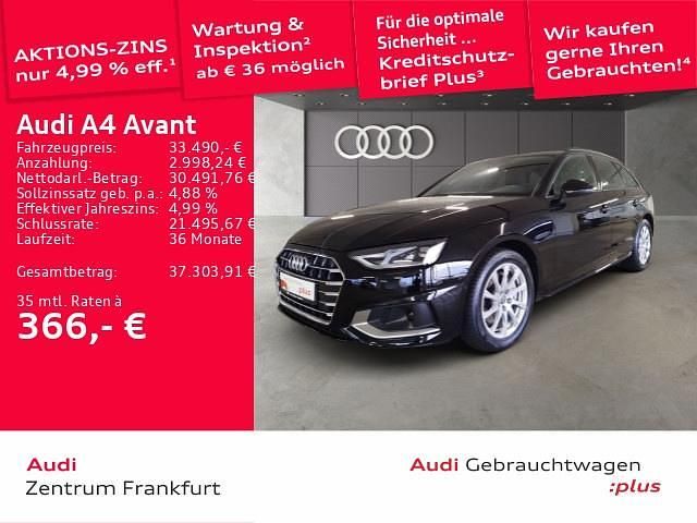 Gebraucht Audi A4 Advanced 204 PS (150 kW) 2023 Schwarz Kombi