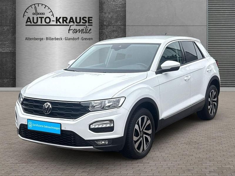 Weiss Gebraucht 2021 VW T-Roc Active SUV | 23.890 € (Fairer Preis) - Bild 1/4