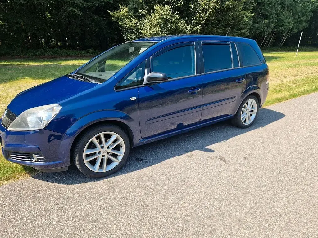 Gebraucht Opel Zafira 105 PS (77 kW) 2007 Blau Van / Kleinbus