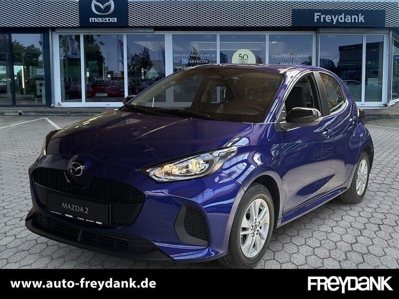 Glass blue Gebraucht 2025 Mazda 2 Center-Line Limousine | 24.990 € (Teuer) - Bild 1/4
