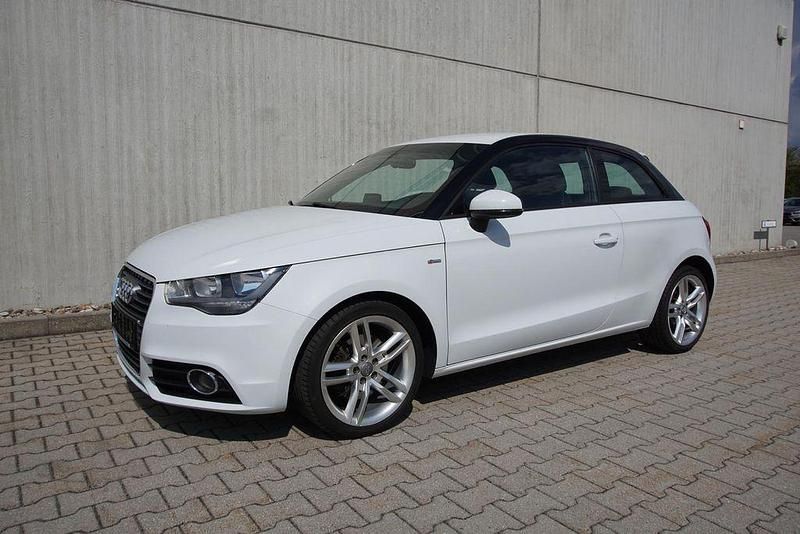 Brugt Audi A1 S-Line 122 HK (89 kW) 2014 Hvid Hatchback