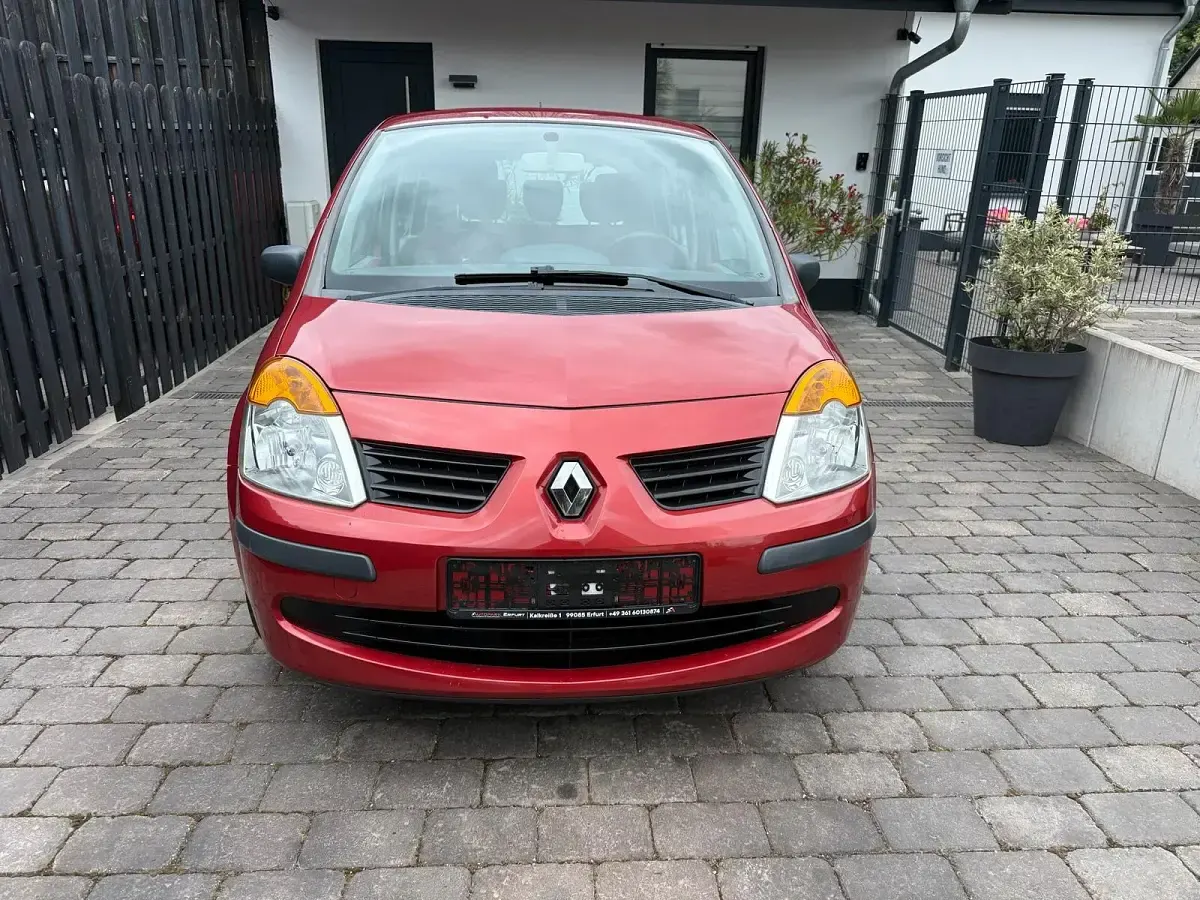 Gebraucht Renault Modus 75 PS (55 kW) 2004 Rot Van / Kleinbus