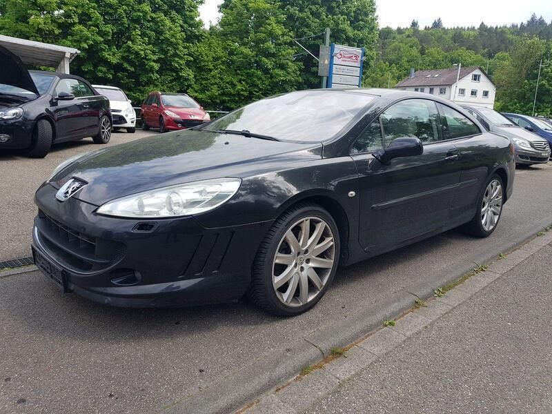 Schwarz Gebraucht 2006 Peugeot 407 Coupe Platinum Coupé | 2.389 € (Etwas zu teuer) - Bild 1/4