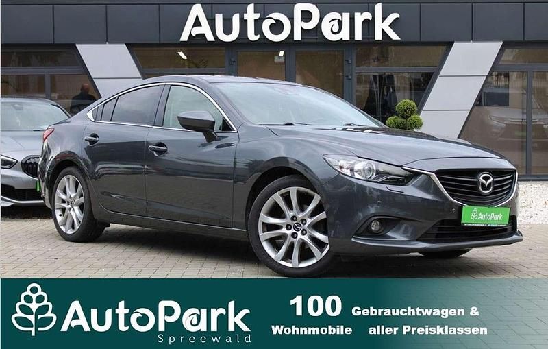Grau Gebraucht 2014 Mazda 6 Sports-Line Limousine | 10.900 € (Fairer Preis) - Bild 1/3