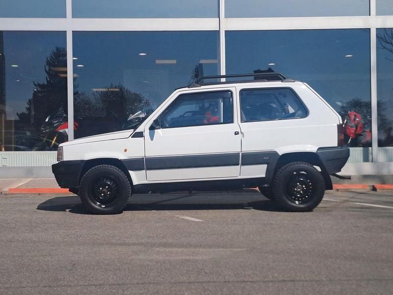 Gebraucht Fiat Panda 4x4 54 PS (39 kW) 1996 Weiß Kleinwagen