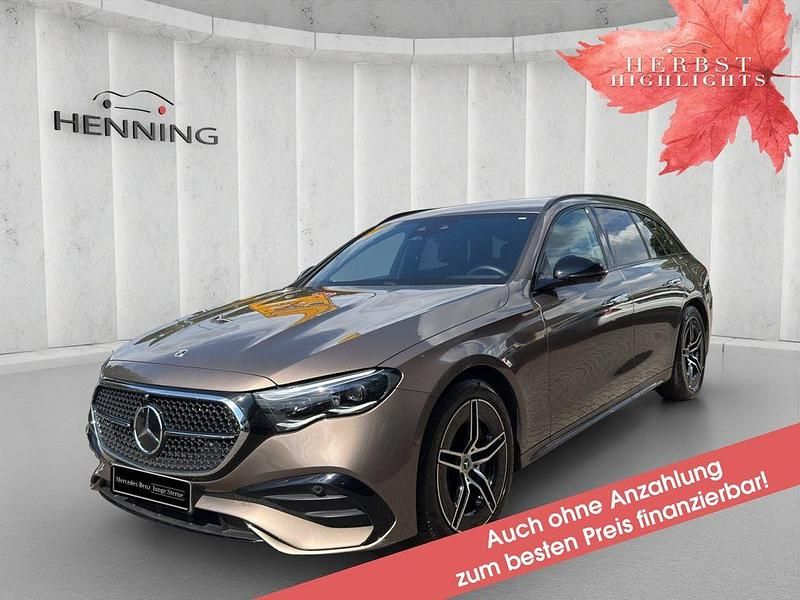 Braun Gebraucht 2024 Mercedes E300 AMG Limousine | 56.980 € (Etwas zu teuer) - Bild 1/4