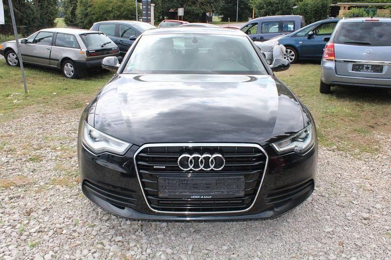 Schwarz Gebraucht 2011 Audi A6 S-Line Limousine | 9.990 € (Superpreis) - Bild 1/4