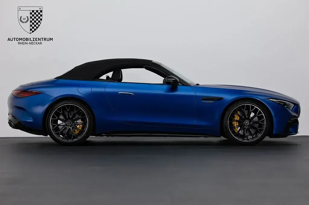 Gebraucht Mercedes SL63 AMG AMG 585 PS (430 kW) 2022 Spektralblau magno Cabrio