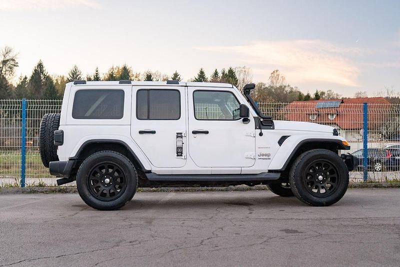 Gebraucht Jeep Wrangler Sahara 284 PS (208 kW) 2018 Weiß SUV