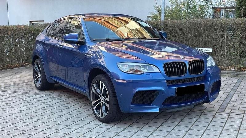 Blau Gebraucht 2013 BMW X6 M Performance SUV | 17.300 € (Superpreis) - Bild 1/4