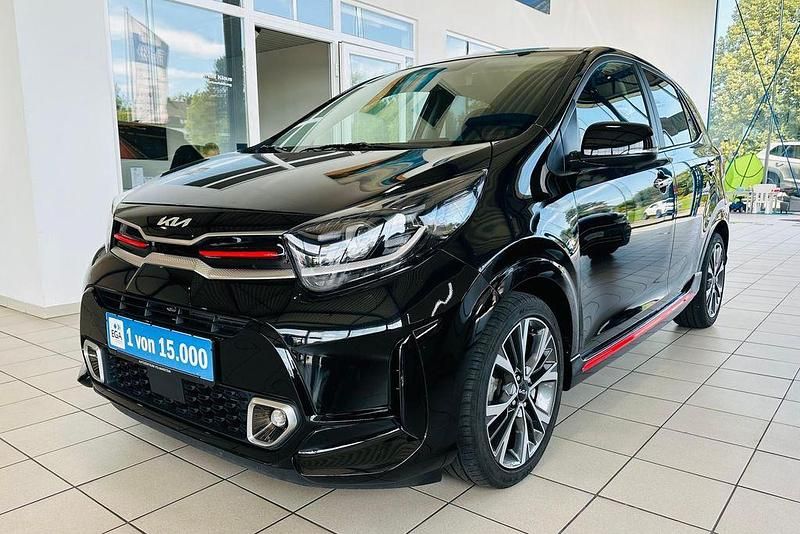 Schwarz Gebraucht 2023 Kia Picanto GT-Line Kleinwagen | 16.970 € (Etwas zu teuer) - Bild 1/4