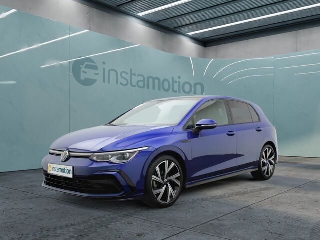 Blau Gebraucht 2024 VW Golf VIII Sound Limousine | 32.448 € (Fairer Preis) - Bild 1/2