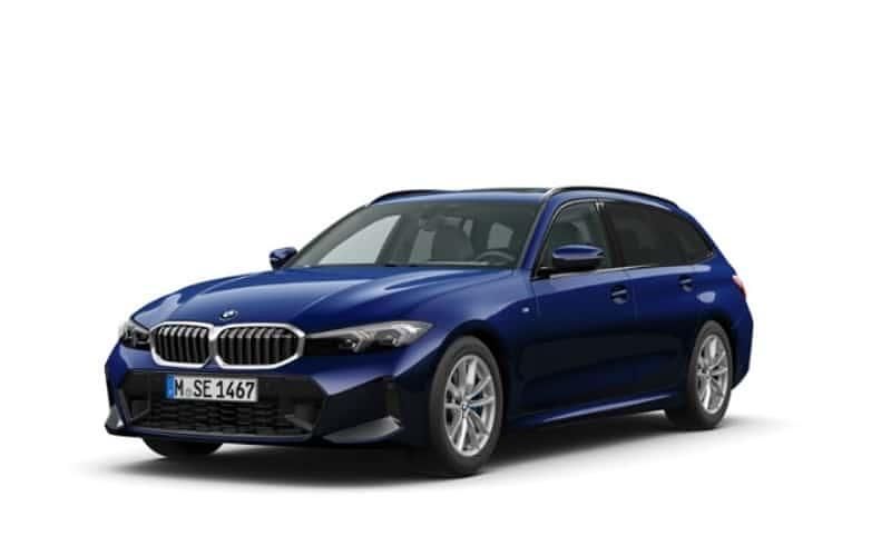 Blau Gebraucht 2024 BMW 330 Shadowline Kombi | 59.400 € (Teuer) - Bild 1/4