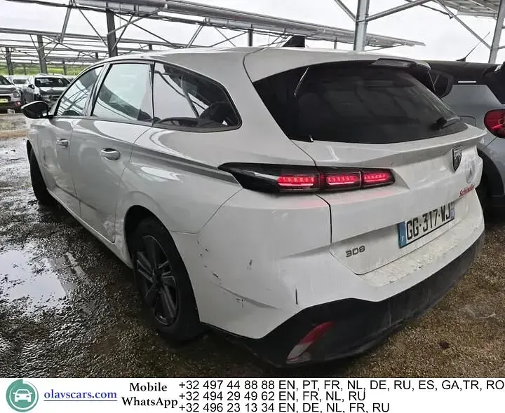 Gebraucht Peugeot 308 129 PS (94 kW) 2022 Weiß Limousine