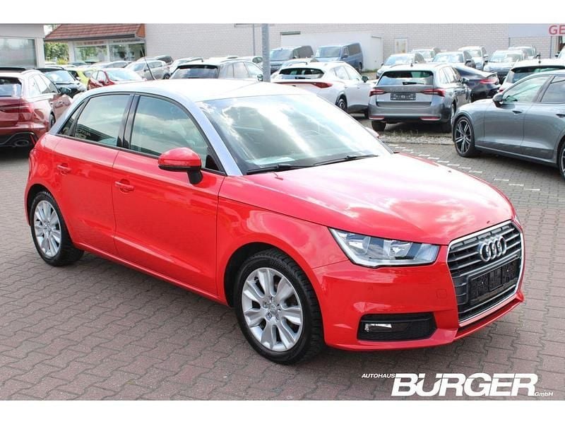Rot Gebraucht 2018 Audi A1 Sportback Sport Kleinwagen | 13.270 € (Guter Preis) - Bild 1/4