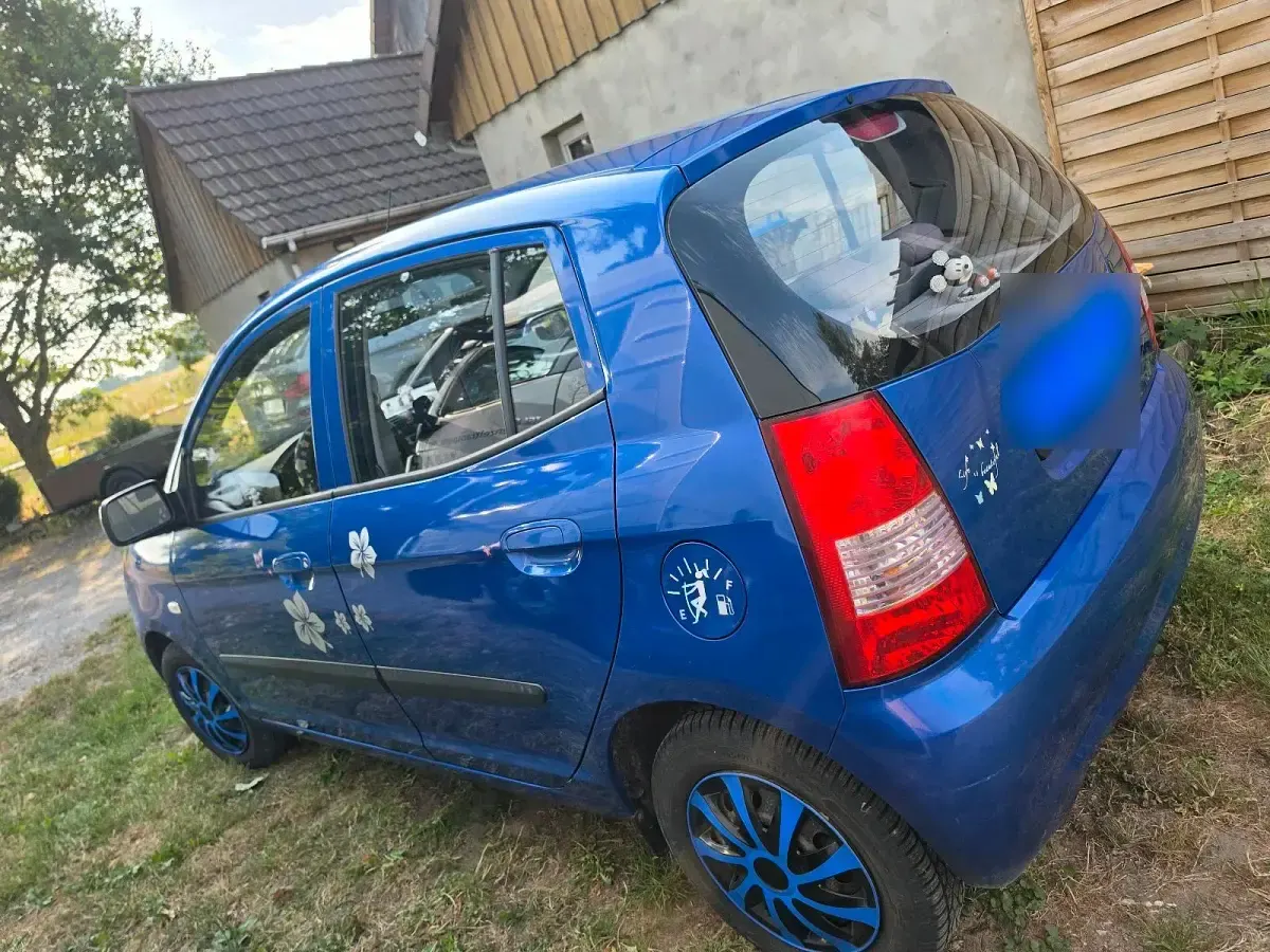 Gebraucht Kia Picanto 65 PS (47 kW) 2007 Blau Kleinwagen