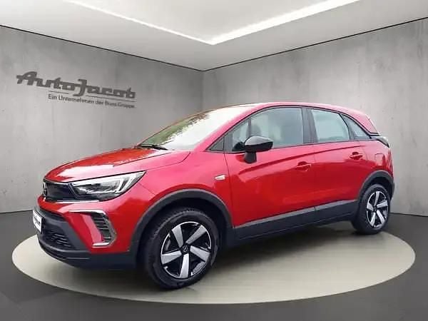 Chili rot (metallic) Gebraucht 2022 Opel Crossland Edition SUV | 16.950 € (Fairer Preis) - Bild 1/4