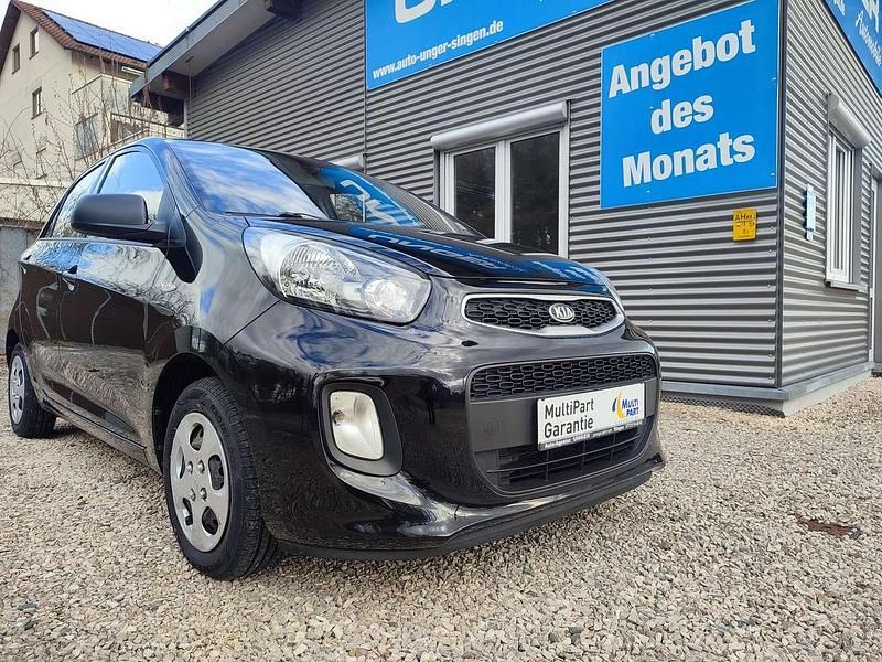 Gebraucht Kia Picanto Start 67 PS (49 kW) 2015 Galaxyschwarz met. Kleinwagen