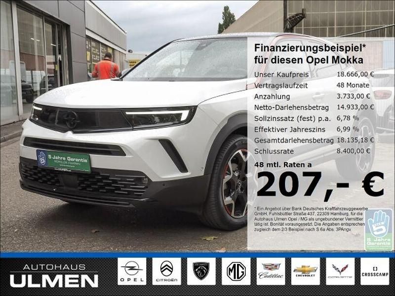 Weiss Gebraucht 2021 Opel Mokka GS Line SUV | 18.666 € (Fairer Preis) - Bild 1/4