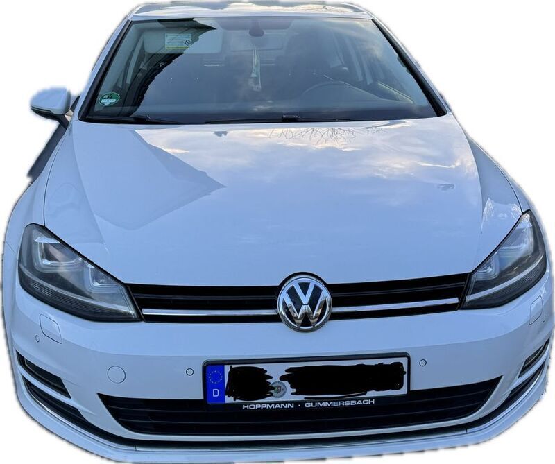 Weiß Gebraucht 2013 VW Golf VII Comfortline Limousine | 7.800 € (Fairer Preis) - Bild 1/4