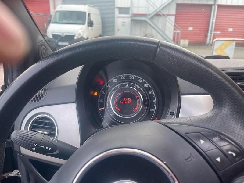 Gebraucht Fiat 500 86 PS (63 kW) 2011 Schwarz Kleinwagen