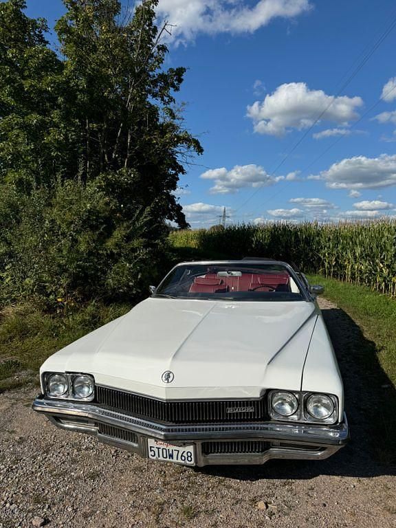 Brugt Buick Centurion 375 HK (275 kW) 1973 Hvid Cabriolet
