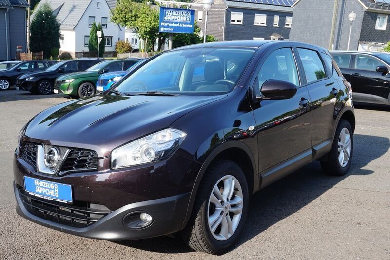 Night shade (m) (metallic) Gebraucht 2011 Nissan Qashqai Acenta SUV | 6.990 € (Fairer Preis) - Bild 1/4
