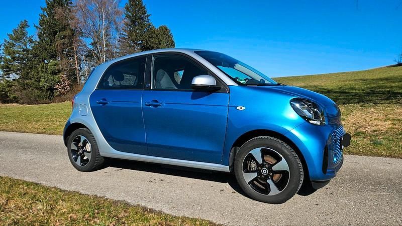 Gebraucht Smart ForFour Electric Drive Passion 60 kW (82 PS) 2020 Blau Kleinwagen