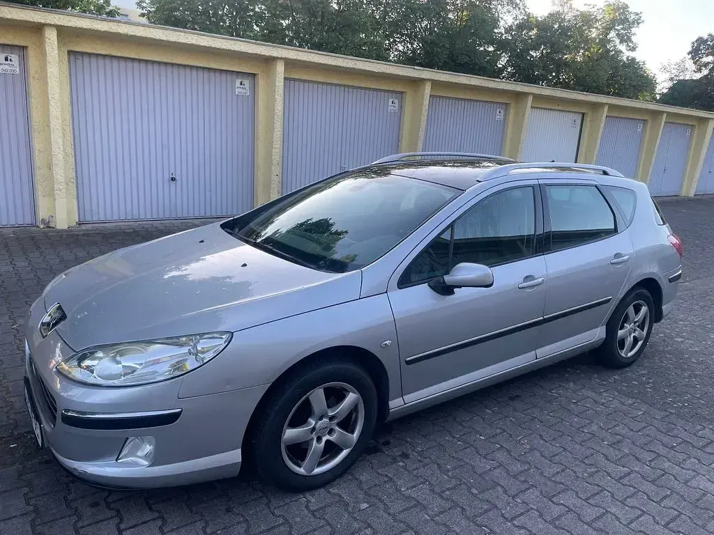Gebraucht Peugeot 407 140 PS (102 kW) 2008 Silber Kombi