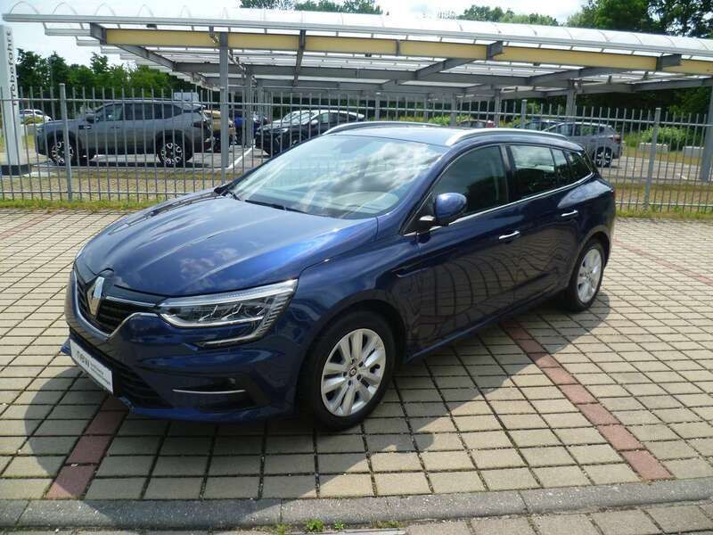 Blau Gebraucht 2021 Renault Mégane GrandTour Zen Kombi | 13.490 € (Fairer Preis) - Bild 1/4