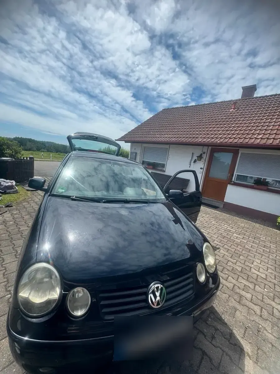 Gebraucht VW Polo 75 PS (55 kW) 2002 Schwarz Kleinwagen