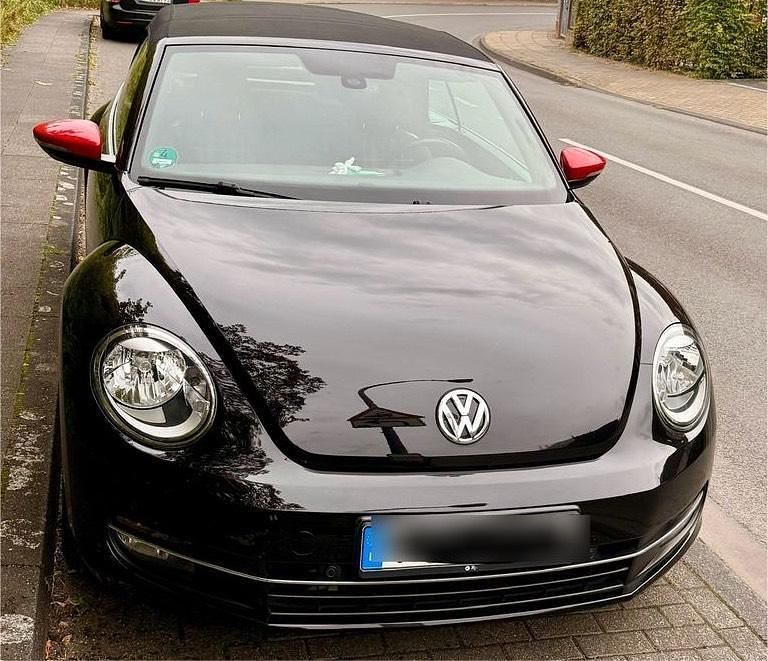 Schwarz Gebraucht 2015 VW Beetle CLUB Cabrio | 11.000 € (Superpreis) - Bild 1/4