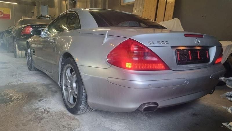 Silber Gebraucht 2003 Mercedes SL500 Cabrio | 22.900 € (Fairer Preis) - Bild 1/4