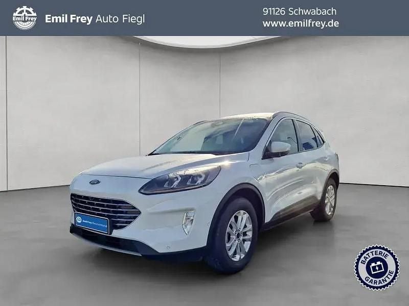 Frozen white Gebraucht 2022 Ford Kuga Titanium X SUV | 21.490 € (Superpreis) - Bild 1/3