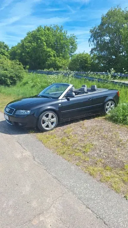 Occasion Audi A4 Cabriolet Performance 163 ch (119 kW) 2003 Noir Cabriolet