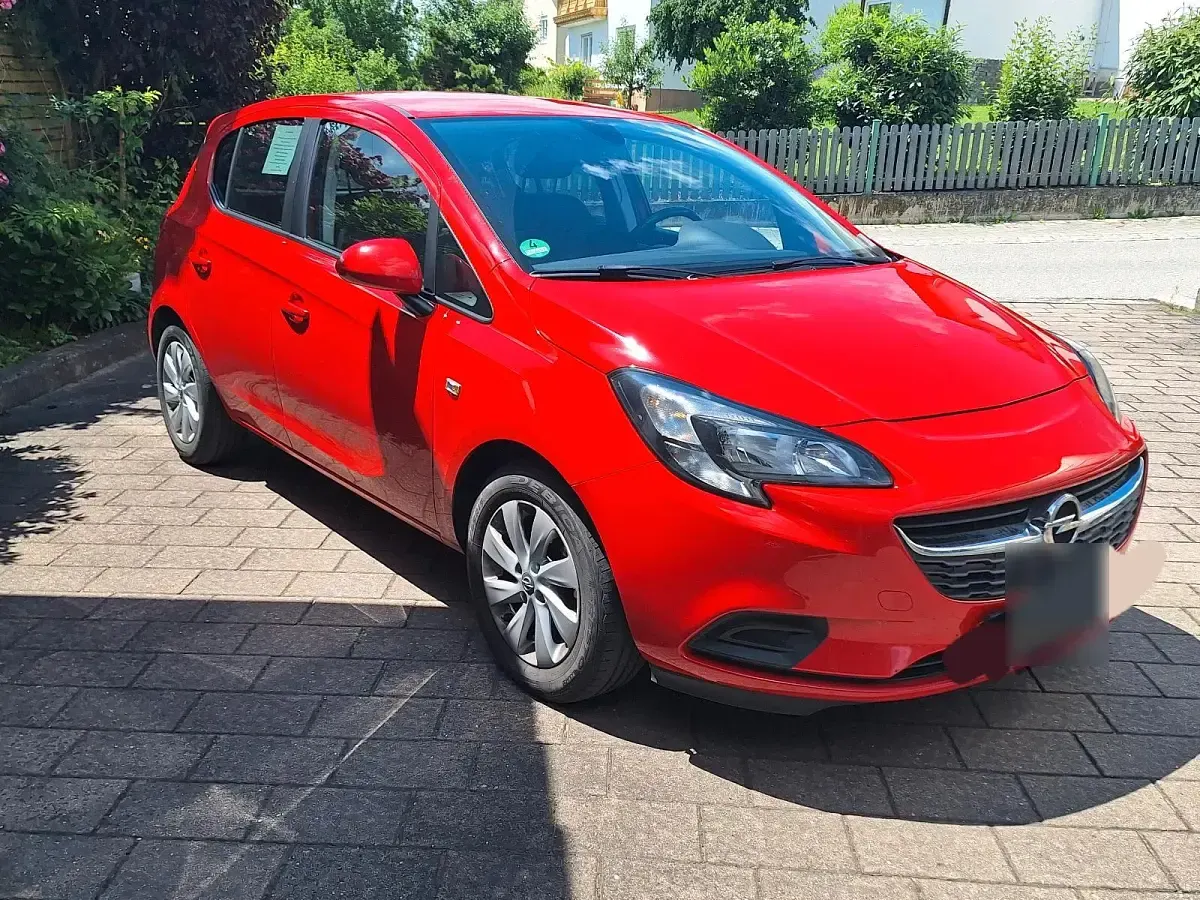 Gebraucht Opel Corsa Eco 101 PS (74 kW) 2015 Rot Kleinwagen