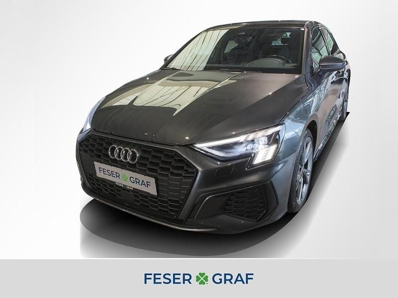 Daytonagrau perleffekt Gebraucht 2023 Audi A3 Sportback Ambiente Limousine | 33.440 € - Bild 1/4