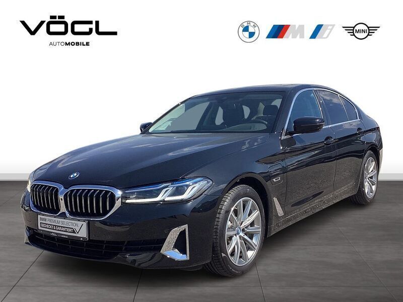 Schwarz Gebraucht 2022 BMW 530e Limousine | 39.210 € (Fairer Preis) - Bild 1/4