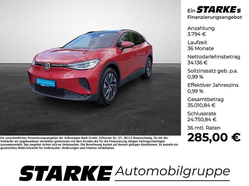 Rot Gebraucht 2025 VW ID.4 Pure SUV | 37.930 € (Fairer Preis) - Bild 1/4