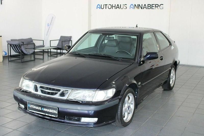 Blau Gebraucht 2001 Saab 9-3 Coupé | 15.000 € - Bild 1/4