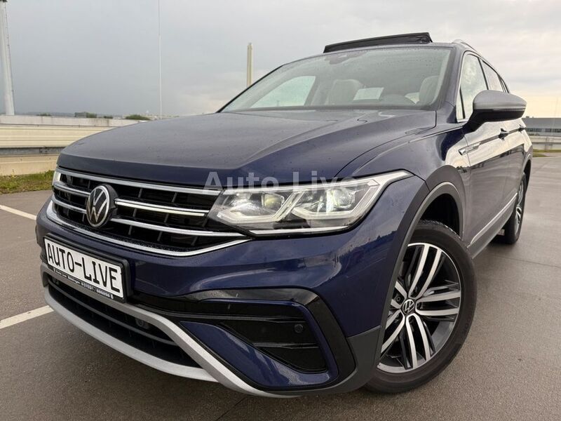 Atlantic blue metallic Gebraucht 2022 VW Tiguan Allspace SUV | 29.990 € (Fairer Preis) - Bild 1/4