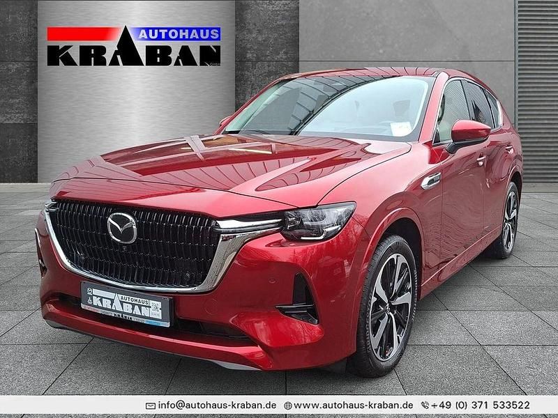 Soul red crystal m Gebraucht 2022 Mazda CX-60 Takumi-Line SUV | 35.490 € (Fairer Preis) - Bild 1/4