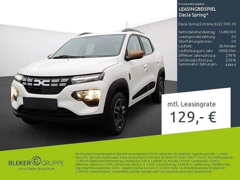 Weiß Gebraucht 2023 Dacia Spring Extreme Kleinwagen | 11.980 € (Superpreis) - Bild 1/3