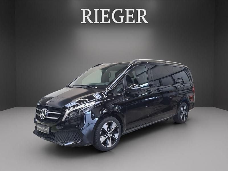 Schwarz Gebraucht 2023 Mercedes V250 Edition Van / Kleinbus | 55.899 € (Fairer Preis) - Bild 1/4