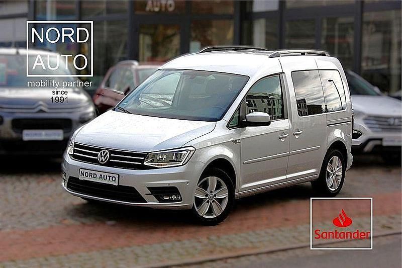 Silber Gebraucht 2018 VW Caddy Comfortline Van / Kleinbus | 18.970 € (Teuer) - Bild 1/4