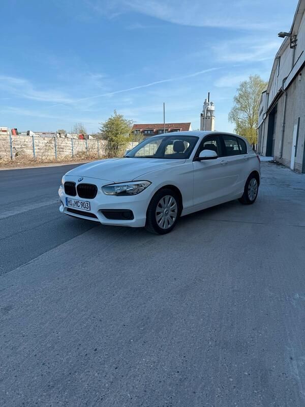 Weiß Gebraucht 2018 BMW 116 Advantage Kleinwagen | 9.250 € (Superpreis) - Bild 1/4