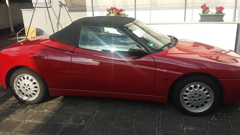 Gebraucht Alfa Romeo Spider 1996 Rot Cabrio